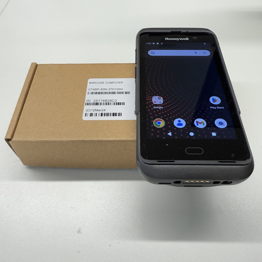 Honeywell CT45P-X0N-37D100G Mobile Computer Barcode Scanner CT45XP Android GMS