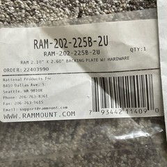 Intermec Dock Charger Fuse Block Cable 226-109-003 & Ram 202-225B-2U Backing