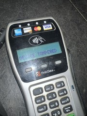 First Data FD130 Duo and FD-35 PIN Pad Credit Debit Card POS Terminal FD130Duo