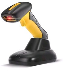 NetumScan Upgraded Industrial Bluetooth QR Barcode Scanner, IP67 Waterproof & 7M
