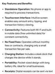 solo smart card terminal by sunup new in an open box