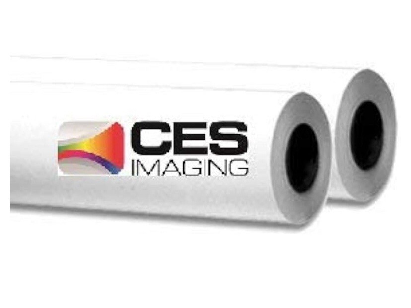 CES Imaging 2 Rolls 24”x500’ Bond Plotter Paper 3” Core