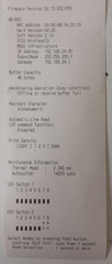 Epson TM-T88V Thermal Printer Tested NO POWER CORD