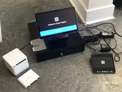 Square Register POS System – Cash Drawer, Bluetooth Printer Included #2