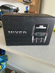 AI-N60 Bill Counter Machine Mixed Denomination Counting Wired Electric Black