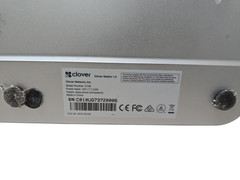Clover Station POS 1.0 System P100 Printer C100 Screen xPED-8006L2-3CR Set