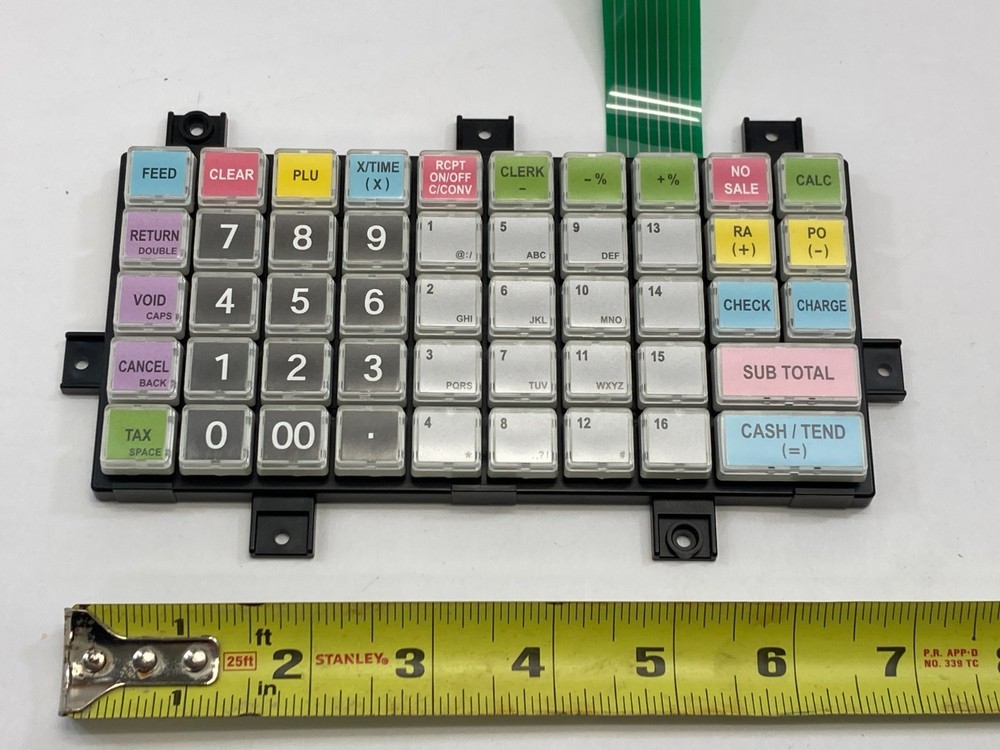 OEM ~ SAM4s ER-180U Cash Register Keyboard Keypad JK59-30043A