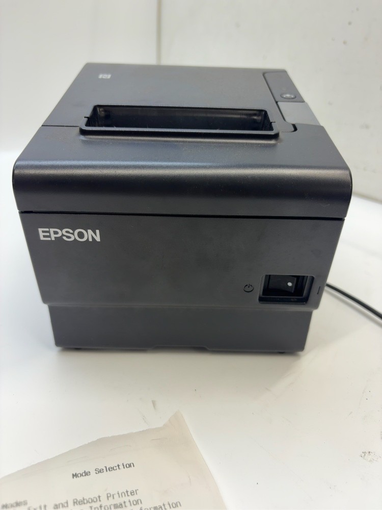 Epson TM-T88VI M338A Thermal POS Receipt Printer USB Ethernet Tested NO PSU t8e2