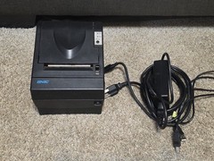 SNBC BTP-2002NP POS Serial Thermal Receipt Printer w/ Power Adapter