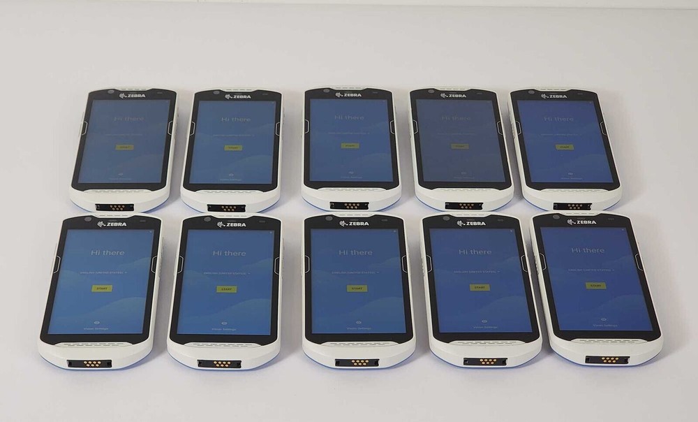 Lot of 10 Zebra TC510K Mobile Computer 5&Prime; LCD 2D SE47 Imager TC510K-1HDZU4P-US