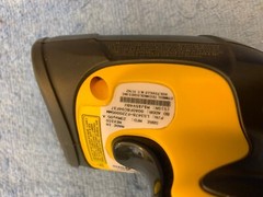 Symbol FZ LS3478-FZ20005WW Rugged Barcode Scanner NO CHARGER