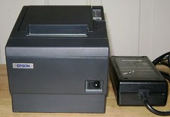 EPSON TM-T88IIIP POS THERMAL RECEIPT PRINTER MODEL M129C – PARALLEL I/F TESTED