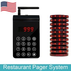 Pagers for Restaurants Wireless Queue Management Calling System