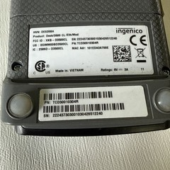 Ingenico Desk/3500 HVN: DES35BB ETH/MOD/WIFI – Used – Powers Up
