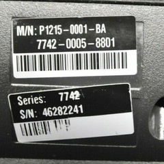RADIANT/NCR/ALOHA P1215 (7742) POS TERMINAL/STAND FOR PARTS