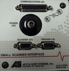 Accu-Sort Systems Small Scanner Interface 1A 12VDC
