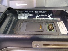 Intermec CK3 Scanners with Charger & Batteries, Lot of 2, For Parts/ Repair