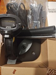 ESUP Barcode Scanner with Wired USB Cable Handheld Laser ES4209G