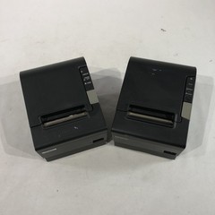 Lot of 2 Epson TM-T88V, M244A Thermal Receipt Printer USB