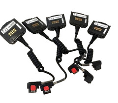 LOT OF-5-Zebra® ADPTRWT-RS507-04R Tethered Mod Corded Adapter for RS507 USED.