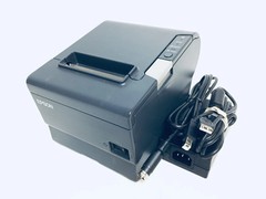 6 – Epson TM-T88V M244A Ethernet Thermal POS Receipt Printer w/ Power Supply