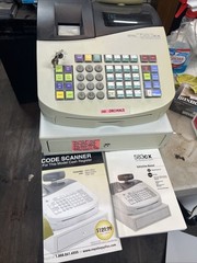 Royal Alpha 583CX Cash Register Management System With Keys Tested Works