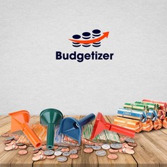 Budgetizer Coin Storage & Sorter Tubes 4 Color – Coded Coin Counters Tubes an…