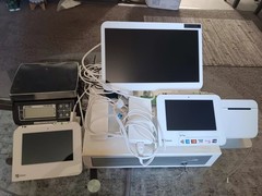 Clover Wi-Fi C500 and P550 Card Reader Point of Sale System POS