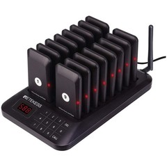 TD157 Restaurant Buzzer System with 2 Alert Modes