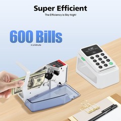 Money Counter Machine Currency Cash Bank Counterfeit Detector Cash Counting