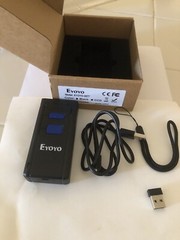 Eyoyo -2877 Bluetooth Barcode Scanner Wireless CCD Mini Handheld Barcode Reader