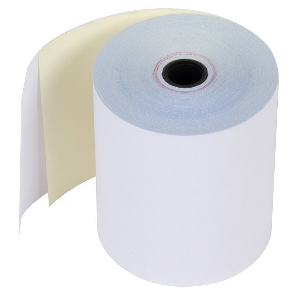 RiteMade Roll no. 45 2-Ply Carbonless Register Roll Bond White and Canary |