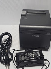 Epson TM-T20II USB Receipt Printer w/ Power Cord – ASIS, Parts Only