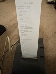 Epson TM‑U220PD POS Receipt Printer M188D – Powers On, AS‑IS