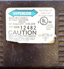 HYPERCOM T7P-T & VERIFONE VX570 POS CREDIT CARD READERS LOT (USED)