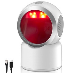 2D QR Barcode Scanner Omnidirectional Hands-Free USB Automatic Barcode Reader…