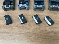 Lot of 4 Intermec CK60 Handheld Computers w/ 2 PB42 Printers