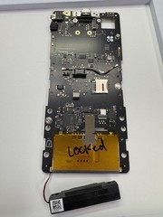 Clover Flex 3 C405 Handheld POS LOCKED MOTHER BOARD FOR PARTS CHIPS POWERS ON