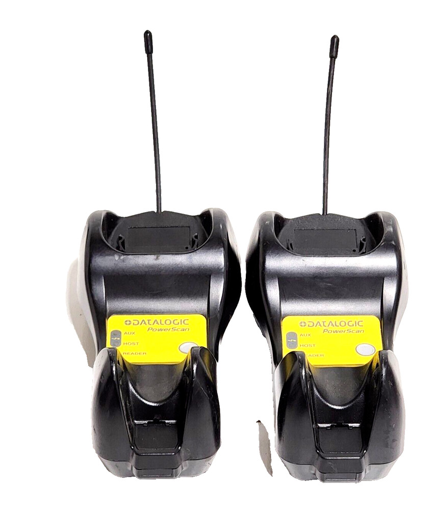 Datalogic BC-8030 Barcode Scanner Charger Station (Lot of 2 )