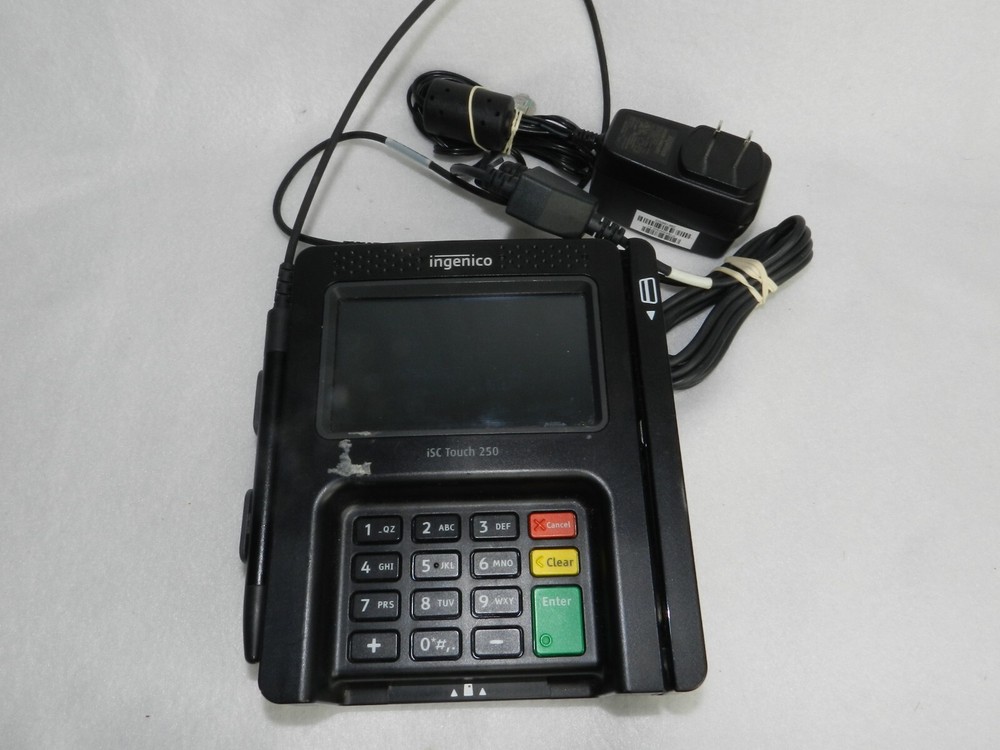 INGENICO ISC Touch 250 POS Payment Credit Card Terminal
