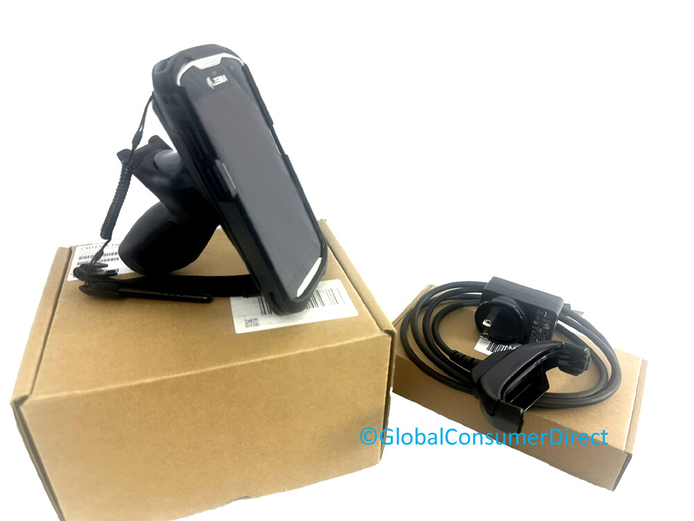 Zebra TC56 1D/2D Android 8.1 PDA Mobile TC56CJ +Charger Case & Pistol Grip GSM