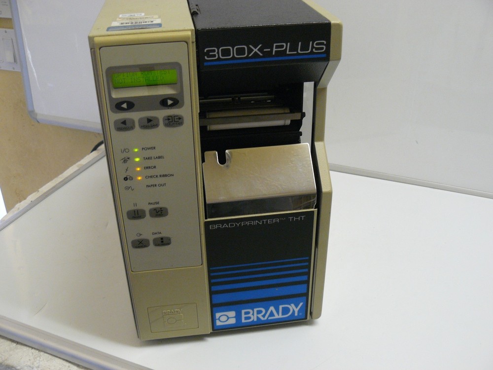 BRADY 300X-PLUS THERMAL TRANSFER PRINTER 090-401-00004-12