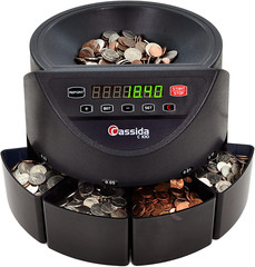 Electronic Automatic Coin Sorter Counter Separator Machine LED Display 110 VAC
