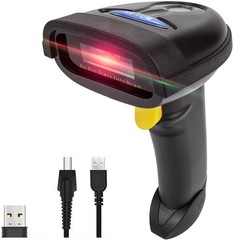 NETUM 2D Barcode Scanner, Compatible with 2.4G Wireless & Bluetooth & USB Wir…