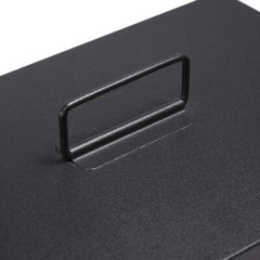 BARSKA Cash Box Safe w/ 6 Compartment Removable Tray and Key Lock, CB11792