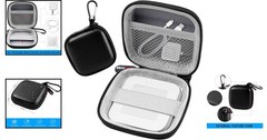 Lightweight Shockproof Card Reader Case with Carabiner – Fits Square A-SKU-0485