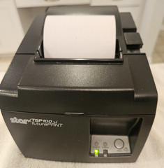 STAR TSP100 FuturePRNT Blk POS Network Thermal Receipt Thermal Printer