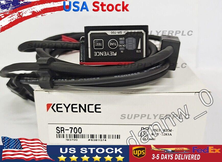 New In Box KEYENCE SR-700 Barcode Reader Scanner Free fast shipping