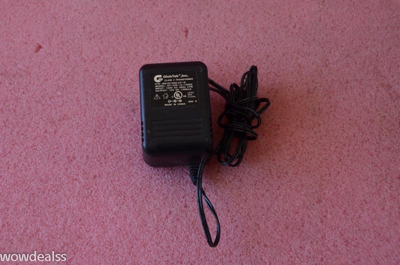 GlobTek AC Power Supply 12V 1200mA Model GT-348-12-1200D _P/N WD1E1200LCP-N.