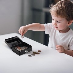 Gift-Ready X-Small Lock Box – Perfect for Cash, Coins, and Medication Storage